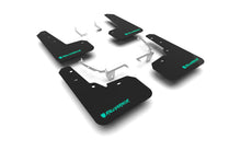 Load image into Gallery viewer, Rally Armor 13+ Subaru XV Crosstrek Black Mud Flap w/ Teal Logo and Altered Font
