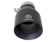 Load image into Gallery viewer, afe Takeda Universal Exhaust Tip 3 IN Inlet x 5 IN Outlet x 9 IN L

