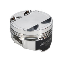 Load image into Gallery viewer, Manley Mitsubishi 4B11 86.5mm Bore 10.0:1 CR -3.5cc Dish Turbo Tuff Piston Set w/ Rings
