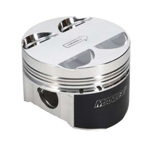Load image into Gallery viewer, Manley Mitsubishi 4G63T 86.5mm (+1.5mm) -2cc Dome Extreme Duty Platinum Series Pistons w/ Rings
