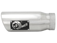 Load image into Gallery viewer, afe MACH Force-Xp Universal Exhaust Tip 3-1/2 IN Inlet x 4-1/2 IN Outlet x 12 IN L
