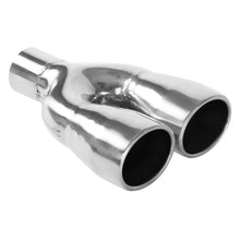 Load image into Gallery viewer, MagnaFlow Tip 1-Pk Dual Oval DW RE 3x3.75x10
