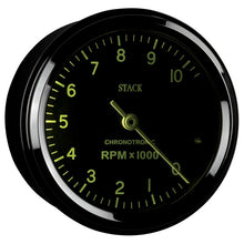 Load image into Gallery viewer, Autometer Chronocentric Tachometer - 80mm Blk - 0-10K RPM
