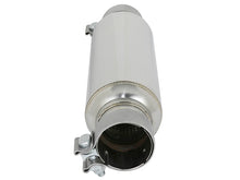 Load image into Gallery viewer, afe MACH Force-Xp Resonator 2-1/2 IN Inlet/Outlet x 4 IN Dia. x 12 IN Body x 15 IN Overall Length
