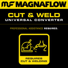 Load image into Gallery viewer, MagnaFlow Conv Universal 2.50 Midbed O2 Rear CA
