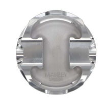Load image into Gallery viewer, Manley 4.6L Ford Modular (2/4 Valve) 3.552in Bore 1.2in CD 11cc Turbo Tuff Dish Pistons - Set of 8
