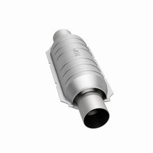 Load image into Gallery viewer, MagnaFlow Catalytic Converter 2 in Inlet 2 in Outlet 11 in Length SS
