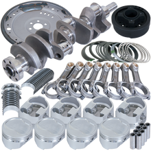Load image into Gallery viewer, Eagle Ford 302 3.400in Crank 5.400in I-Beam Rods 4.000in Pistons 164 Tooth FP Balanced Assembly
