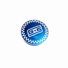 Load image into Gallery viewer, GrimmSpeed Swap-Top Shift Knob Caps - Checkered Blue
