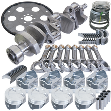 Load image into Gallery viewer, Eagle Chevy 350 1Pc 3.750in Crank 5.700in I-Beam Rod 4.040in Pistons Eagle 153 Tooth FP Bal Assembly
