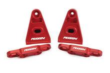 Load image into Gallery viewer, PERRIN 15+ Subaru WRX/STI High-Lift Hood Brackets - Red
