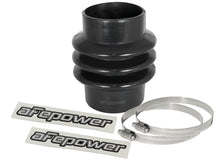 Load image into Gallery viewer, afe Magnum FORCE Intake Coupling Kit (3 IN ID to 3-1/8 IN ID x 4-3/4 IN L) Straight Black
