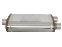 Load image into Gallery viewer, afe MACH Force-Xp Muffler 3 IN ID Center/Dual-Outlet x 11 IN W x 6 IN H x 22 IN L - Oval Body
