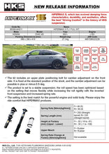Load image into Gallery viewer, HKS 2021+ Honda Civic (FL1) Hipermax S Full Kit

