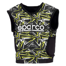 Load image into Gallery viewer, Sparco Vest SJ Pro K-3 LRG - BLK/YEL
