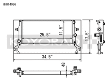 Load image into Gallery viewer, Koyo 22-26 Hyundai Elantra N All Aluminum Radiator
