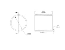 Load image into Gallery viewer, aFe POWER Universal Products Coupler Kit 2-1/2in ID x 3in L - Black
