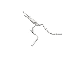 Load image into Gallery viewer, MagnaFlow Cat-Back 10-15 Toyota Tundra SC LB / CC SB 4.6L/5.7L V8 SS 2.5 Dual Split Rear 4in Tip
