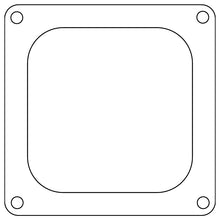 Load image into Gallery viewer, Cometic Holley 4500 Dominator .047in Fiber Carburetor Gasket - 4.775in x 4.775in - Open Plenum
