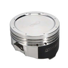 Load image into Gallery viewer, Manley 4.6L Ford Modular (2/4 Valve) 3.552in Bore 1.2in CD 11cc Turbo Tuff Dish Pistons - Set of 8
