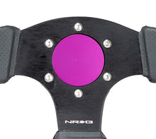 Load image into Gallery viewer, NRG Horn Delete Plate Flush Fitting - Purple
