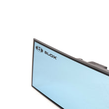 Load image into Gallery viewer, BLOX Racing 290mm Convex Mirror Black Frame Blue Tint
