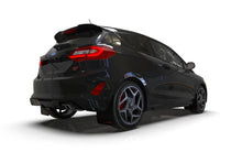 Load image into Gallery viewer, Rally Armor 2018-21 Ford Fiesta ST Mk8 Black Mud Flap w/ Orange Logo
