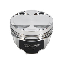 Load image into Gallery viewer, Manley Mitsubishi 4B11 86.5mm Bore 10.0:1 CR -3.5cc Dish Turbo Tuff Piston Set w/ Rings
