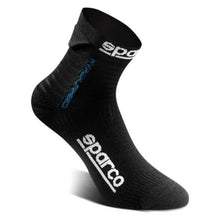 Load image into Gallery viewer, Sparco Socks Hyperspeed 44-45 Black/Blue
