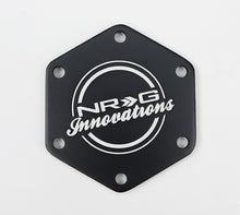 Load image into Gallery viewer, NRG Carbon Fiber w/ Chrome Gold Texalium Fabrics Horn Delete Button Circular Logo Front/ Back
