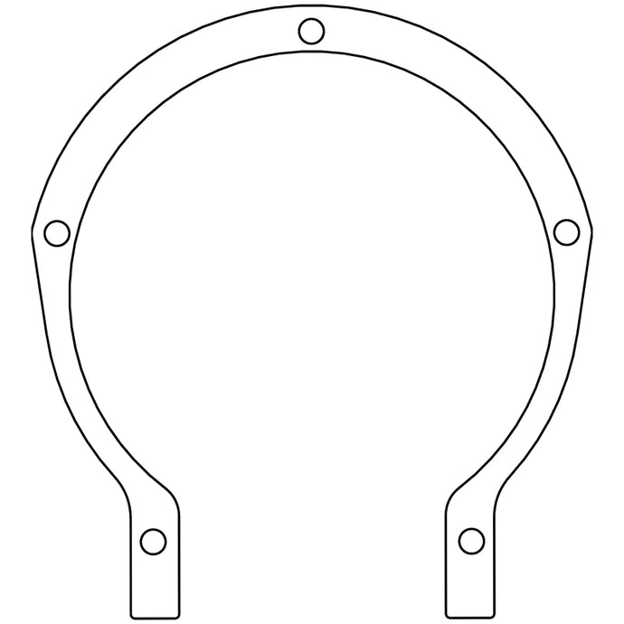 Cometic Ford Flathead V8 8BA/8CM .015in Fiber Timing Cover Gasket - 1948-1953