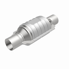 Load image into Gallery viewer, MagnaFlow Conv Univ 2.5in Inlet/Outlet Center/Center Round 9in Body L x 5.125in W x 13in Overall L
