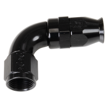 Load image into Gallery viewer, Russell Black 90 -8 Pro Ptfe Hose End
