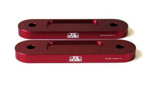 Load image into Gallery viewer, BLOX Honda S2000 Racing Front 12mm Thin Spacer Bump Steer Kit - Red (Lowered 1in and more)

