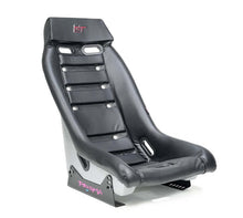 Load image into Gallery viewer, NRG GT Retro Bucket Seat - Black PVC Leather Black Stitching Multicolor Fiberglass Back w/ Glitter
