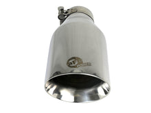 Load image into Gallery viewer, afe MACH Force-Xp Universal Exhaust Tip 2-1/2 IN Inlet x 4-1/2 IN Outlet x 9 IN L
