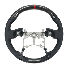 Load image into Gallery viewer, NRG 12-23 Toyota Tacoma OEM Plus Carbon Fiber Steering Wheel w/ Black Stitch &amp; Red Center Mark
