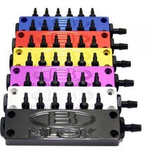 Load image into Gallery viewer, BLOX Racing Billet 6-Port Vacuum Manifold Kit - Black
