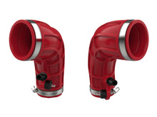 Load image into Gallery viewer, aFe Power 22-24 Toyota Land Cruiser (J300) / 22-24 Toyota Tundra V6-3.4L (tt) Red Turbo Inlet Pipes

