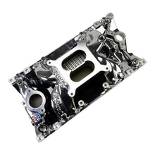 Load image into Gallery viewer, Edelbrock RPM Air-Gap Manifold for Small-Block Chevy Vortec - Chrome Plasma
