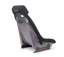 Load image into Gallery viewer, NRG GT Retro Bucket Seat - Black Vegan Leather Black Stitching Multicolor Fiberglass Back w/ Glitter
