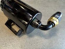 Load image into Gallery viewer, GReddy AN12 180 DEGREE ORB MALE BLACK/GOLD ANODIZED
