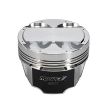 Load image into Gallery viewer, Manley Mitsubishi 4B11 86.5mm Bore 10.0:1 CR +2cc Dome Turbo Tuff Piston Set w/ Rings
