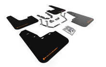 Load image into Gallery viewer, Rally Armor 2018-21 Ford Fiesta ST Mk8 Black Mud Flap w/ Orange Logo
