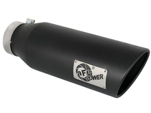 Load image into Gallery viewer, afe MACH Force-Xp Universal Exhaust Tip 4 IN Inlet x 6 IN Outlet x 18 IN L
