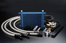 Load image into Gallery viewer, GReddy 89-94 Nissan Skyline GT-R (BNR32) 13 Row Oil Cooler Kit w/ Oil Filter Relocation
