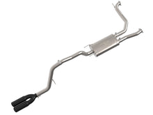 Load image into Gallery viewer, aFe Vulcan Series 3in Stainless Steel Cat-Back Exhaust w/ Black Tip Nissan Armada 25-26 V6-3.5L (tt)
