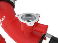 Load image into Gallery viewer, aFe 23-24 Toyota Sequoia V6-3.4L Hybrid BladeRunner 2.5in Aluminum Hot Charge Pipe - Red
