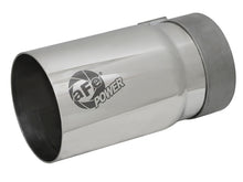 Load image into Gallery viewer, afe MACH Force-Xp Universal Exhaust Tip 3-1/2 IN Inlet x 4 IN Outlet x 7 IN L
