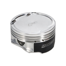 Load image into Gallery viewer, Manley 03-07 Nissan 350Z/Maxima 81.4mm Stroker 95.75mm +.25mm Bore 8.5:1 Dish Piston Set w/ Rings

